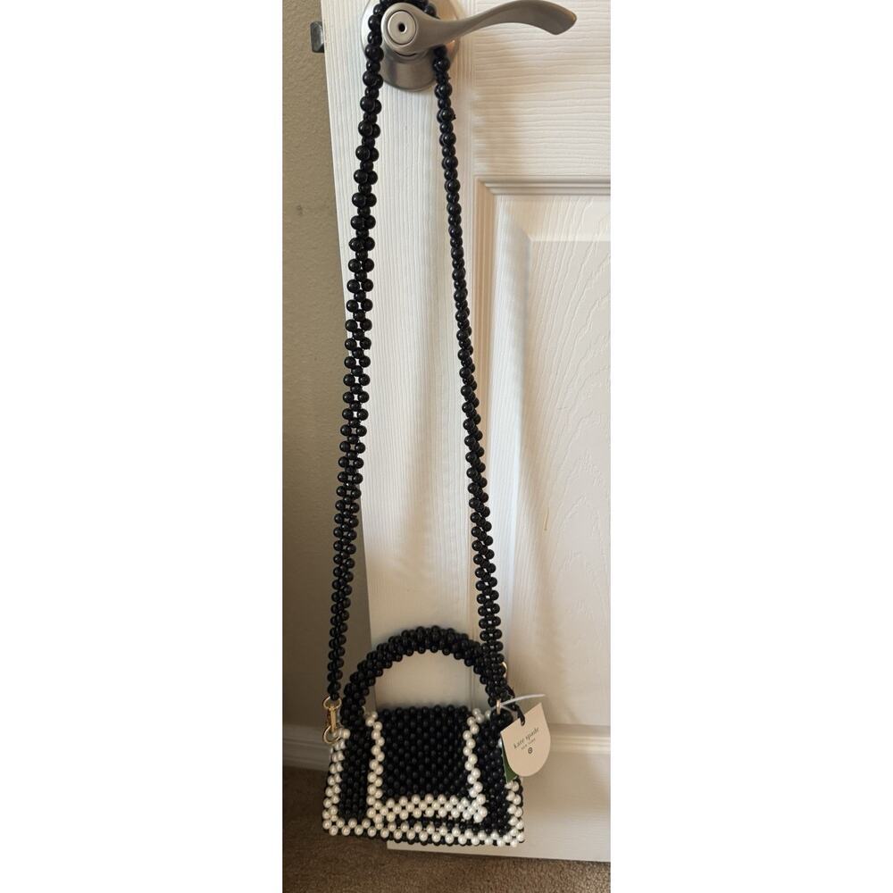 Kate Spade x Target Beaded Black Handbag NEW - Picture 4 of 4